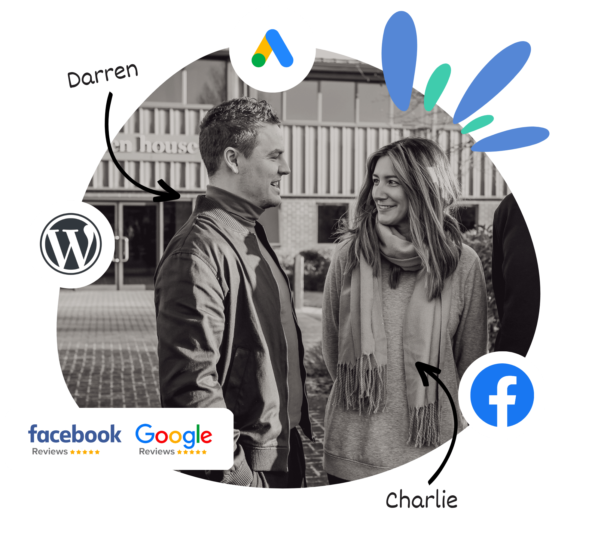 Darren and Charlie. Founders of Locally UK.